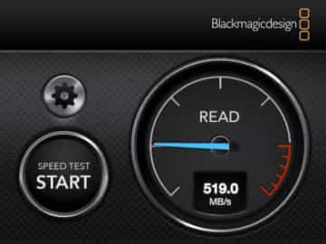 Mac Mini 2011 Speed Test